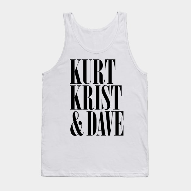 Kurt Krist & Dave Tank Top by DAFTFISH